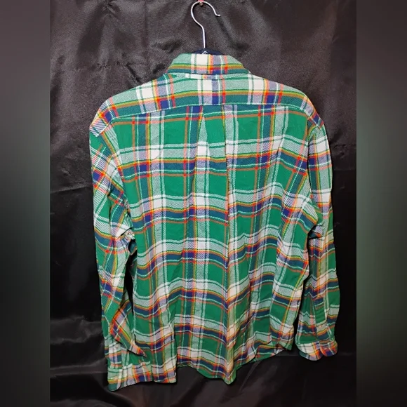 Ralph Lauren Green Plaid Men's Shirt